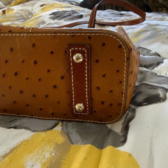 Dooney & Bourke Tan Leather Tote - Picture 10 of 12